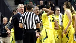  Oregon freshman Jillian Alleyne appreciated going against Stanford star Chiney Ogwumike, even if it was another loss for the Ducks.